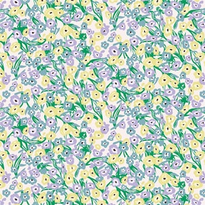 8902# 4 stretch way newest flower fabric print- Polyester Spandex Matt- Support to Custom  print NO MOQ - Price Sold By Yard