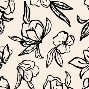 469# 4 stretch way grace flower fabric print- Polyester Spandex Matt - Custom Printing for dancewear, leotard, Custome Price Sold by yard