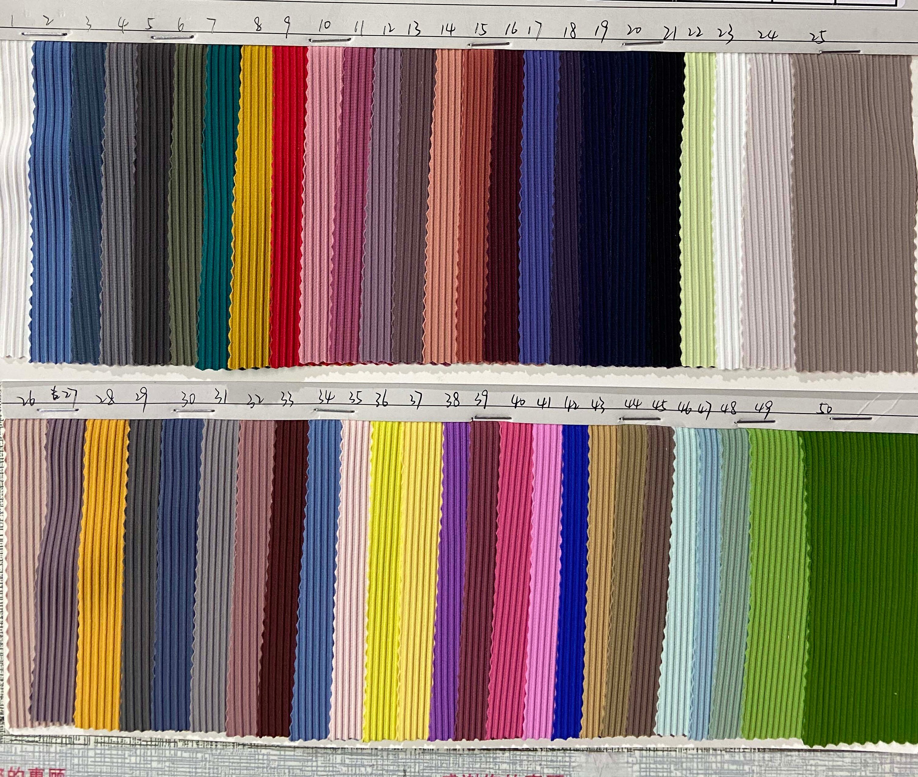 Space Ribbed 75 Nylon /25 Spandex 
