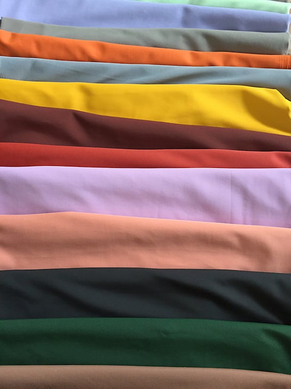 Newest 127 Colors (71-131 Colors) -2#  Nylon Spandex Matt Solid Colors - 4 Stretch way spandex  for swimwear, Price Sold By Yard