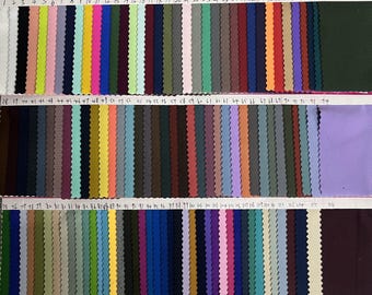 4 Stretch Way  Moisture Wicking-116Colors (1-70 first listing),  27 Spandex /73 Polyester - 260gsm ideas for yogawear, leggings, activewear,