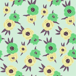 4950 # 4 Stretch Way Neueste kleine Blume Stoffdruck für Ihr 24 SS - Polyester Spandex Matt-Stützen Benutzerdefinierter Druck, Preis Masse Lager