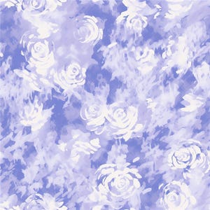 510# 4 stretch way graceful flower fabric print- Polyester Spandex Matt - support your pattern Custom print - Price Sold By Yard