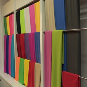 48 Solid Colors 4 way Stretch Nylon/Spandex in Shinning for swimwear , beachwear, dancewear, sportswear ,Activewear, Yogawear, activewear