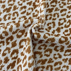 F1587# Newest Thicker 4 Stretch way Seersucker  Print Weight 530GSM, Width 75cm   works Swimwear, bikini, outfit price sold by yard