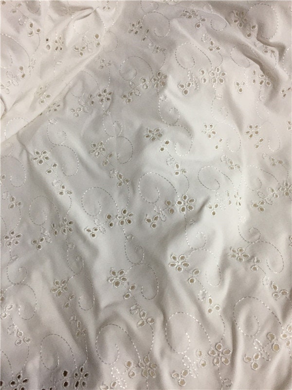 H677# 4 Stretch way embroidery spandex fabric Width 125CM - 82 Polyester / 8 Spandex works Swimwear, bikini, clothes price sold by yard