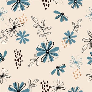 126# 4 stretch way Newest flower fabric print- Polyester Spandex Matt- Support Custom print- ideas swimwear, bikini, outfit, Sold by Yard
