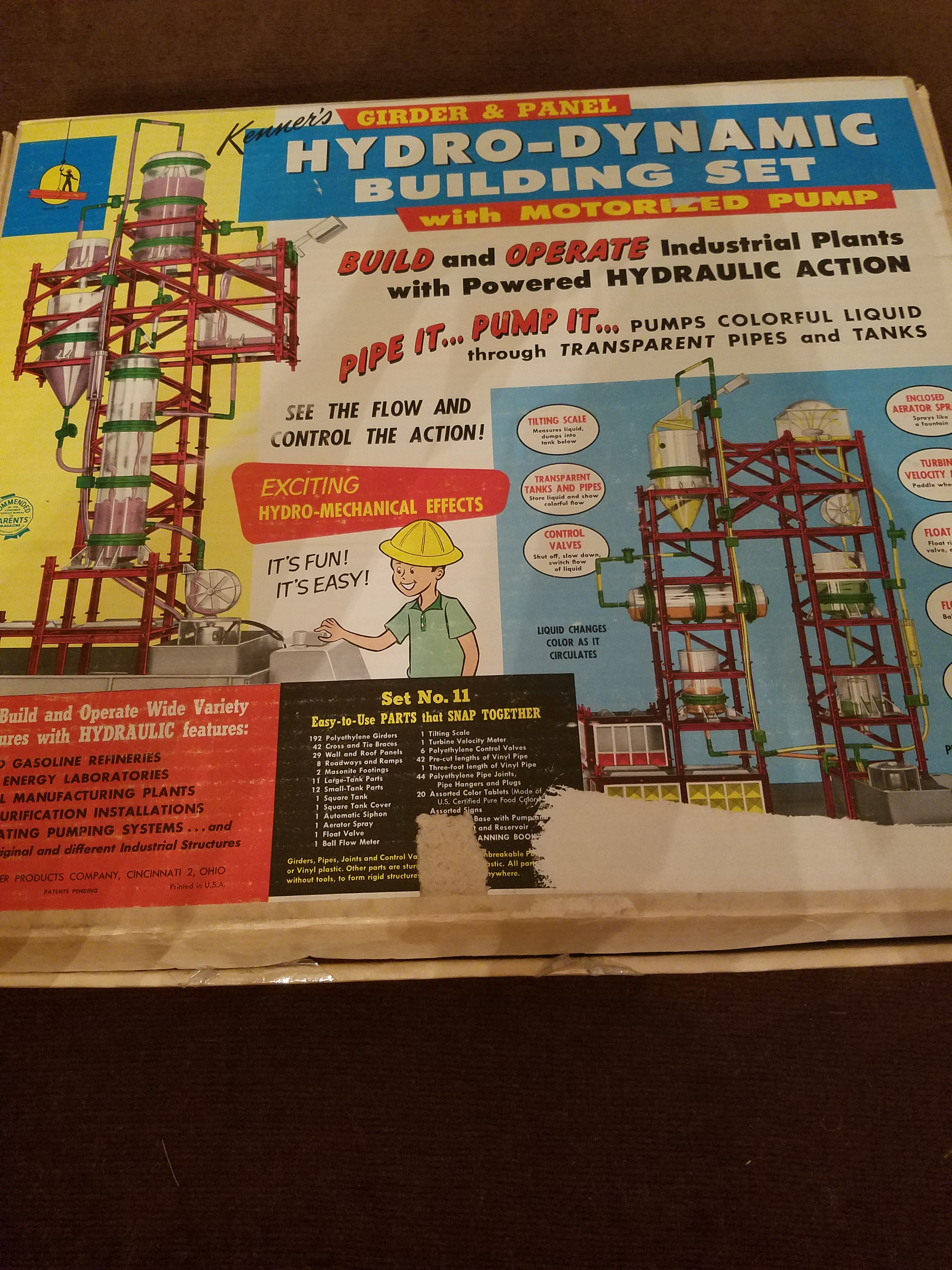 kenner hydrodynamic building set