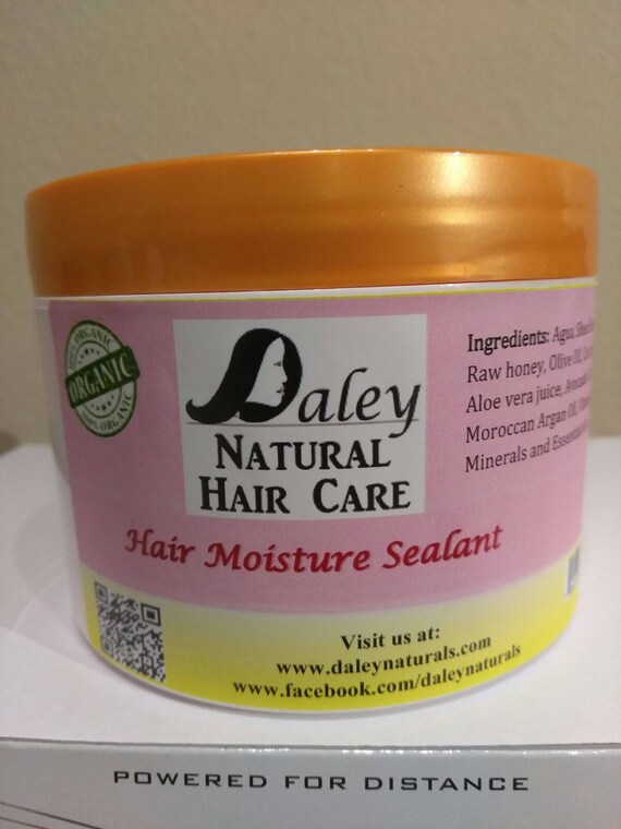 Natural Hair Moisture Sealant Leave In Etsy