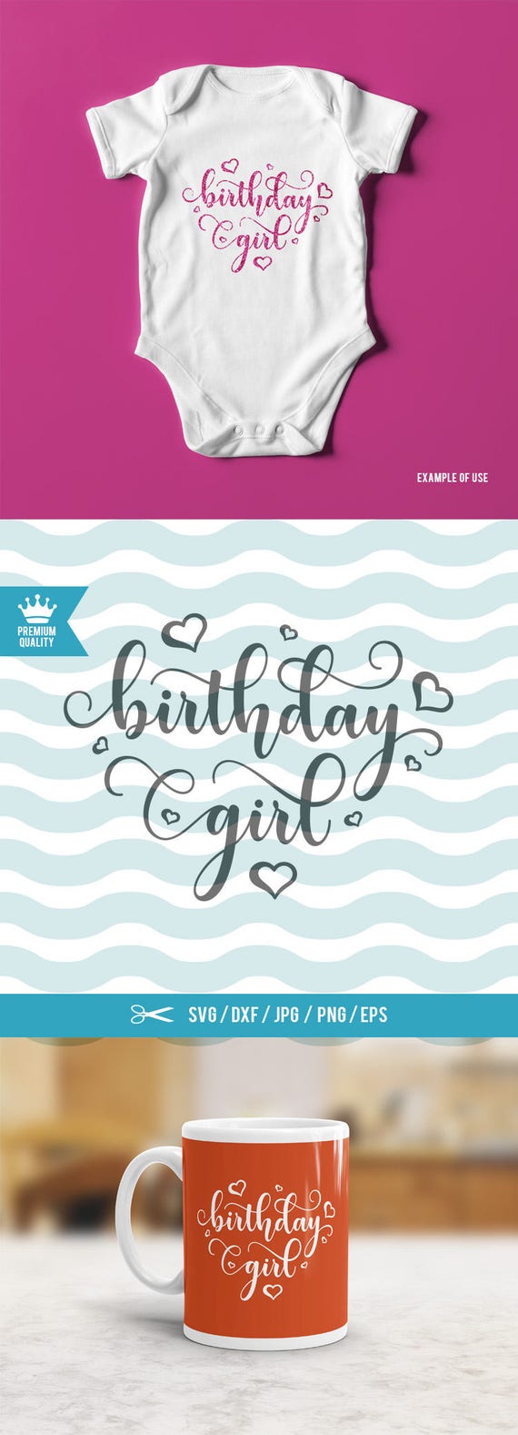 Download Birthday Girl SVG Birthday Wishes SVG Vector file Cut or ...