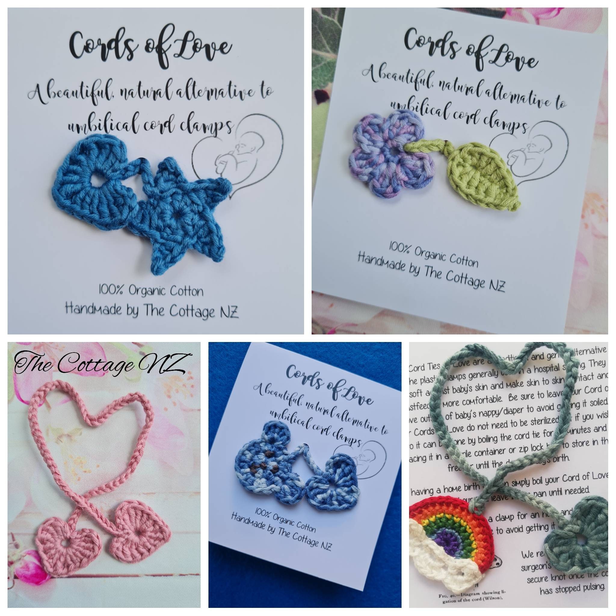 umbilical cord tie pattern