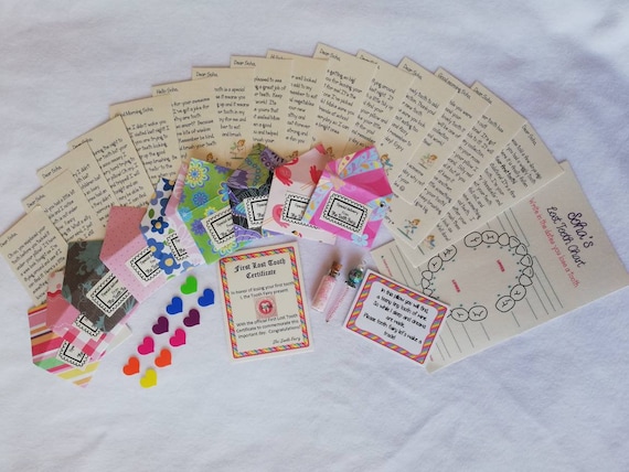 Tooth Fairy Letter Kits - Etsy Australia