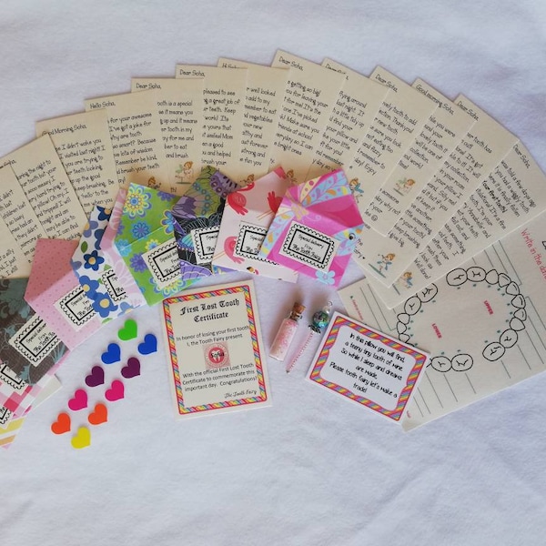 Tooth Fairy Letter Kits