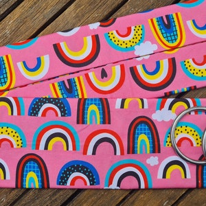 Neugeborenen Baby Tragetuch - *Pink & Regenbogen*
