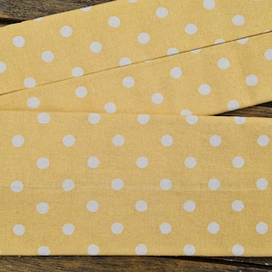 Tragetuch für Babys und Kleinkinder - *Mustard Polka Dot* Bio Baumwolle