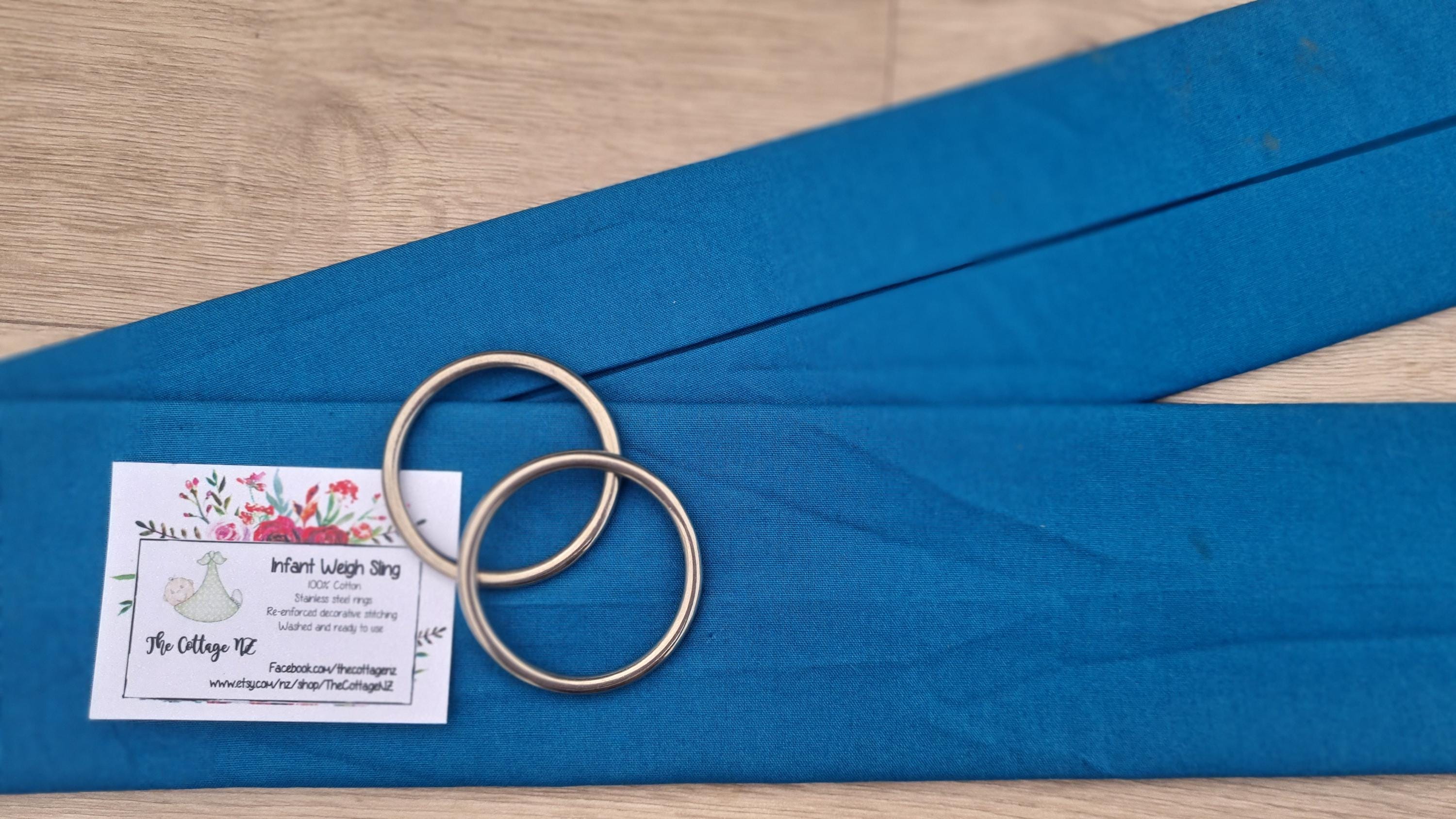 Infant Baby Weigh Sling - *Teal*