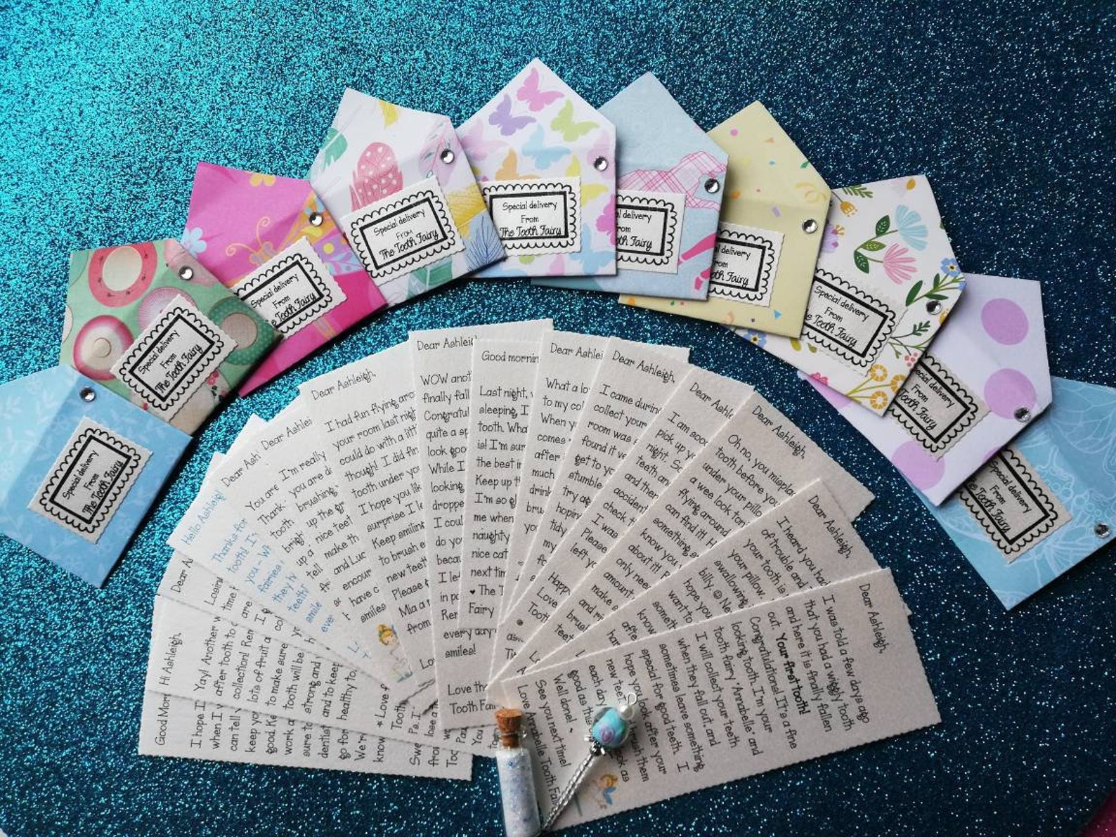 Tooth Fairy Letter Kits - Etsy
