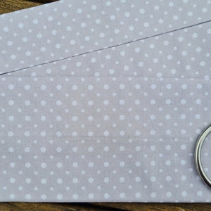 Neugeborenen Baby Tragetuch - *Polka Dot Grey*