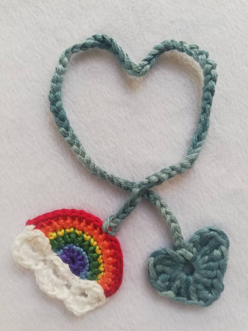 Rainbow Umbilical Cord Tie Cords of Love Rainbow Baby Etsy