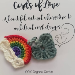 Rainbow Umbilical Cord Tie - Cords of Love Rainbow Baby
