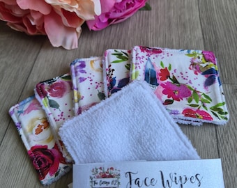 Toallitas faciales reutilizables