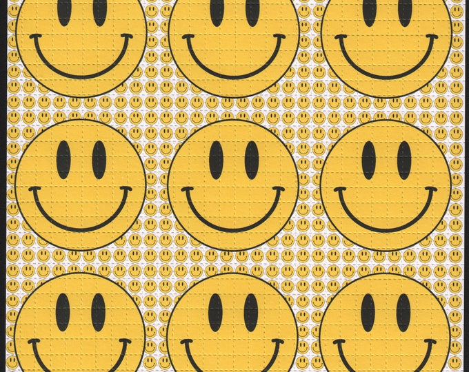 Рисунок смайлики расплывчатые