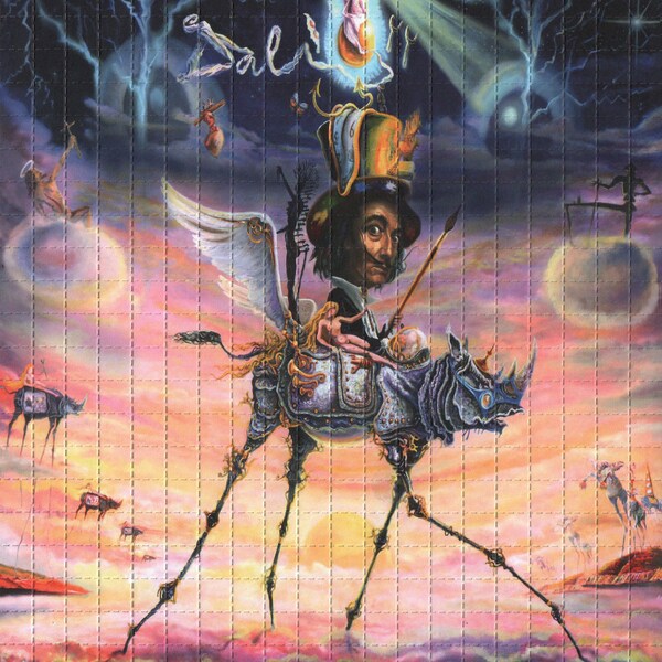 Salvador Dali by Kami Double Sided Blotter ArtFull size sheet, not a 100 square panel.