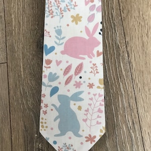 Rabbit tie, rabbit print, rabbit gift, father&#39;s day, funky tie, dad gift, groom gift, wedding tie, wedding accessories, bunny tie, bunny pri