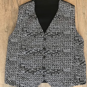 ARTS&SCIENCE - konst arts&science V neck long vest Science Vest - Etsy