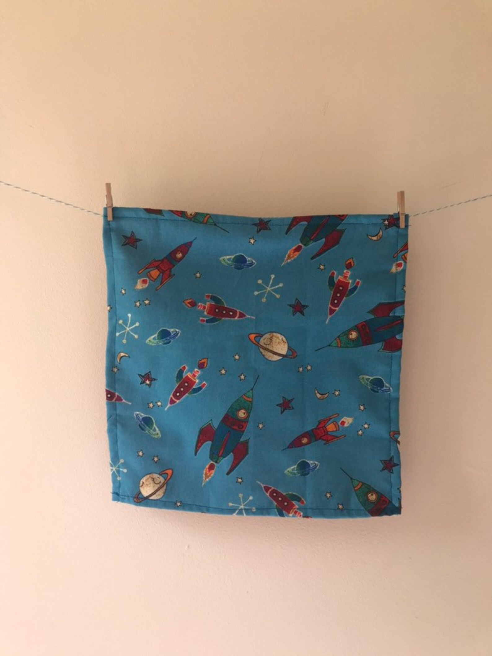 Rocket Pocket Square Rocket Print Rocket Gift Rocket - Etsy