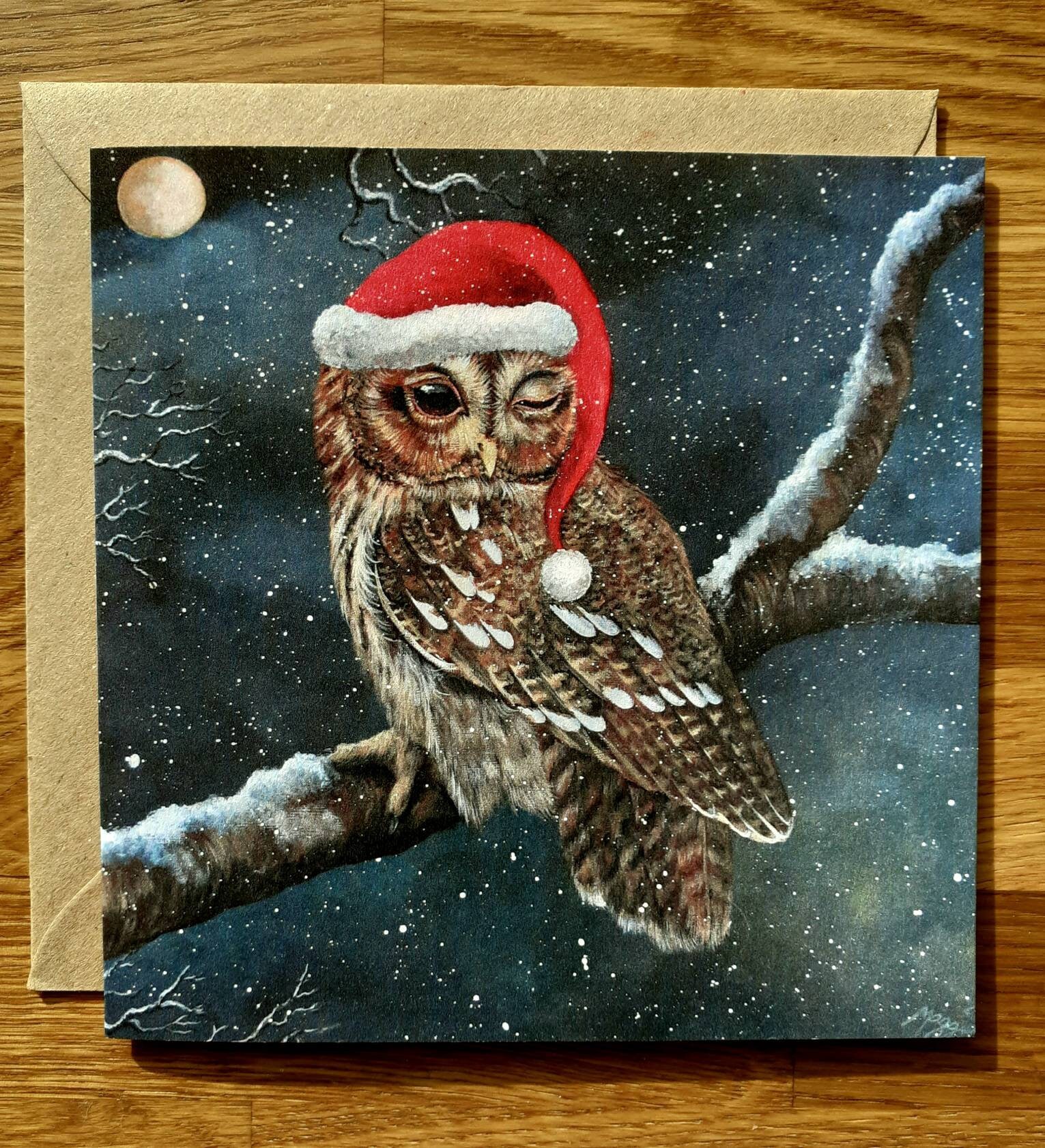 Owl Christmas Cards 