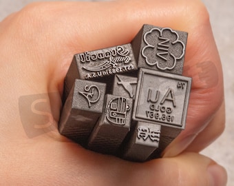 Custom Jewelry Metal Stamp Metal Punches Hand Stamps Steel Stamps Metal Design Stamp Steel Metal Stamp Metal Hand Stamps Custom Steel Stamp