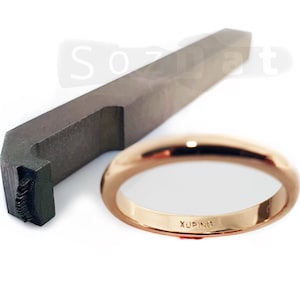 カスタムメタルスタンプリングベントシャンクホールマークスタンプスワンネックスタンプグースネックスタンプリング用カスタムベントスタンプ925スタンプカーブリングスタンプ