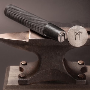 Benutzerdefinierte Messer-Marke-Stempel Hersteller-Marke Messer-Stempel Schmied Stempel Benutzerdefinierte Touchmark Stempel Klinge Stempel Handstempel Stahlstempel für Messer