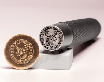 Custom Metal Stamp for Jewelry, Custom Steel Stamp Jewelry Punch Stamp