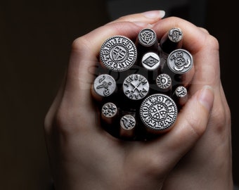 Metal Branding Stamp Touchmark Stamp Hallmark Stamp Metal Stamp Designs  Steel Logo Stamp Stamping Metal Metal Stamps for Jewelry Stamping