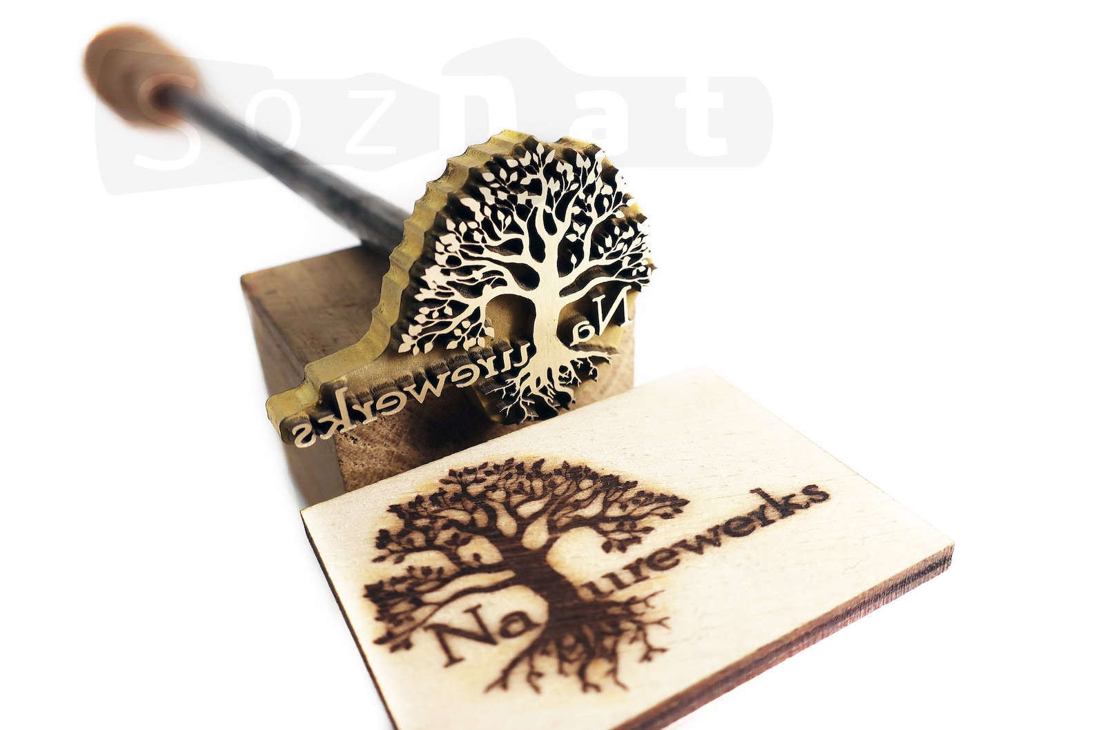 Custom Branding Iron for Wood Branding Stamp Business Logo Etsy