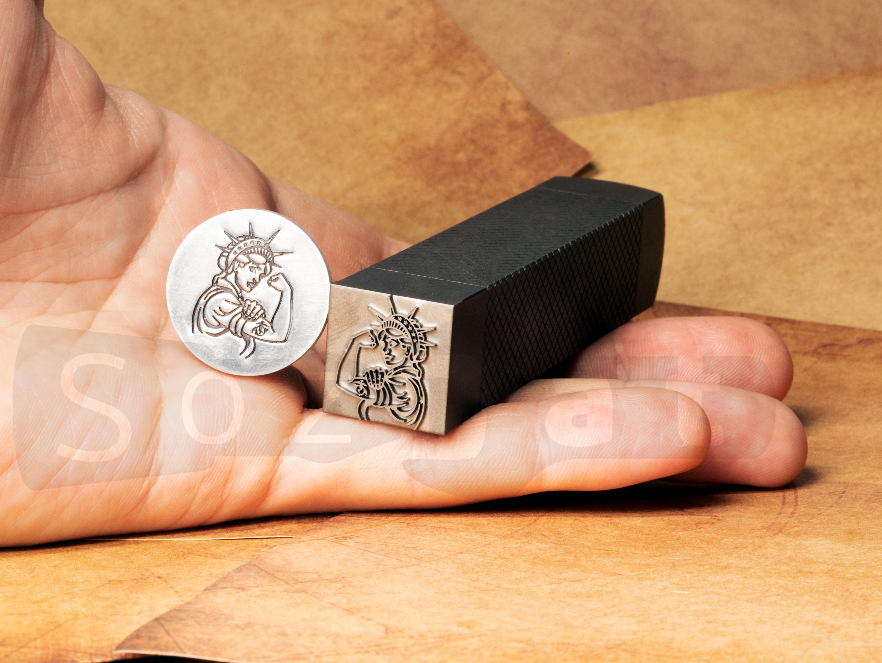 Custom Metal Stamps Custom Logo Stamp Custom Steel Punches Jewelry Punch  Stamp Personalized Metal Stamp Handheld Stamps Custom Die Symbols