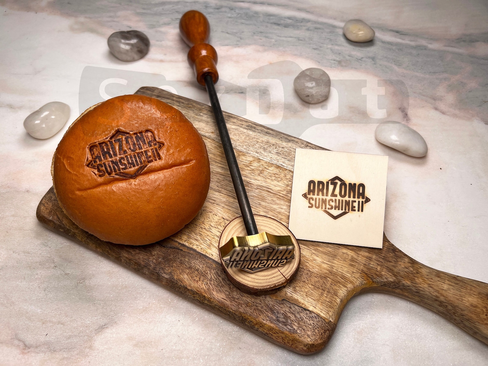 Engraved BBQ Branding Iron