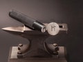 Custom Knife Makers Mark Stamp Makers Mark Knife Stamp Blacksmith Stamp Custom Touchmark Stamp Blade Stamp Hand Stamp Steel Stamps for Knife product logo