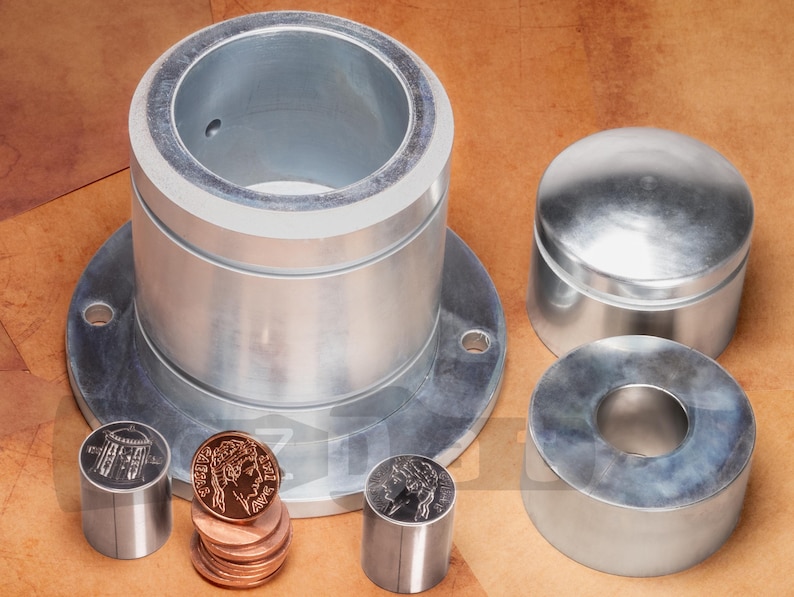 Custom Coining Tool Custom Coin Mint, Coinage, Coin Punch and Die Set ...