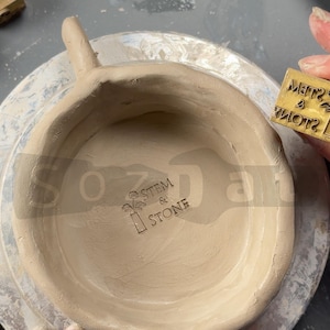 Custom Clay Stamp Ceramic Stamp Polymer Clay Stamps for Pottery Stamps Clay Stamps Ceramic Stamps for Pottery Stamp Custom Made Clay Stamp image 8