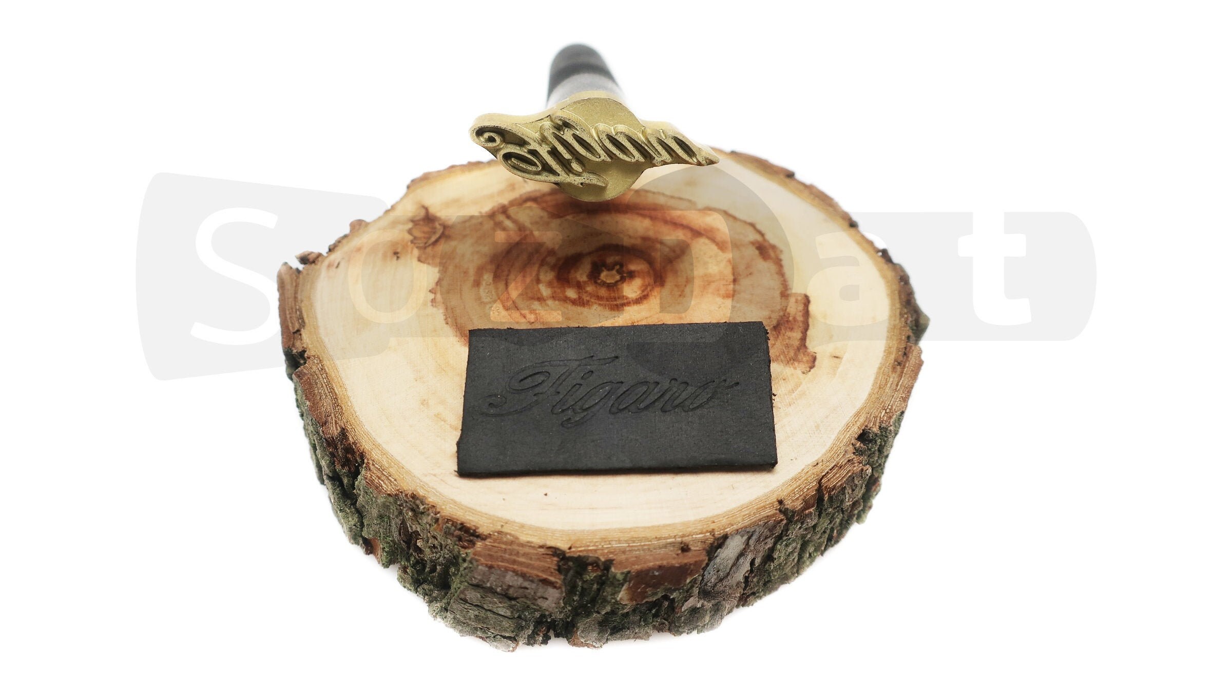 Custom Leather Stamp Leather Custom Brass Emboss Stamp Leather Etsy