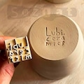 Custom Clay Stamp Ceramic Stamp Polymer Clay Stamps for Pottery Stamps Clay Stamps Ceramic Stamps for Pottery Stamp Custom Made Clay Stamp product logo