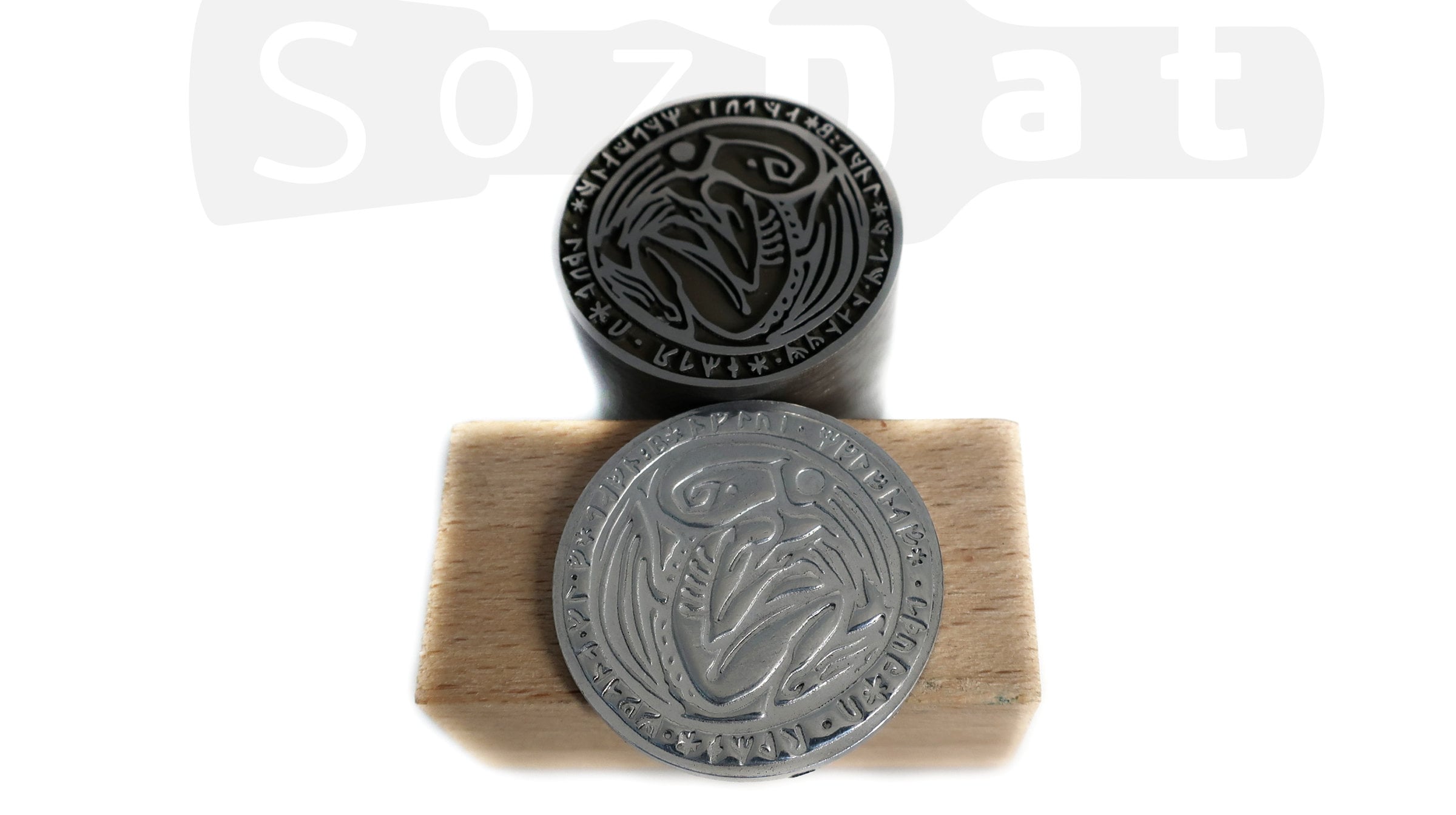 Custom Coin Die 20mm Round Press Stamp Custom Coin Die For Metal Minting -  20mm Round Press Stamp For Hydraulic Press Coin Making Mint Die Stamping  Tool