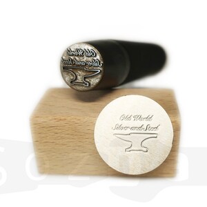Custom Knife Makers Mark Stamp Makers Mark Knife Stamp Blacksmith Stamp ...