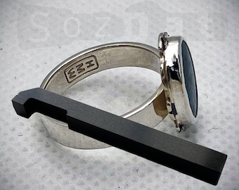 Custom Metal Stamp Ring Bent Shank Hallmark Stamps Swan Neck Stamp Gooseneck Stamp Custom Bent Stamp for Rings 925 Stamp Curved Rings Stamp