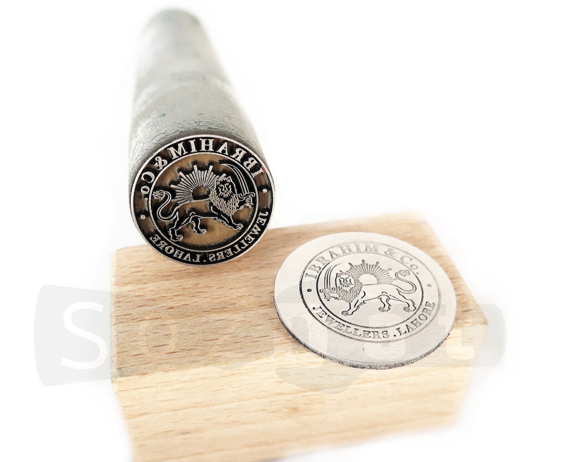 Custom Metal Touchmark Stamp Blacksmith Stamp Steel Touchmark Etsy