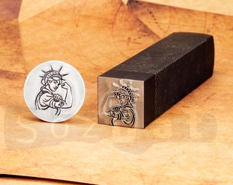 Custom Metal Stamp for Jewelry, Leather & Knife Making