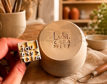 Custom Clay Stamp Ceramic Stamp Polymer Clay Stamps for Pottery Stamps Clay Stamps Ceramic Stamps for Pottery Stamp Custom Made Clay Stamp